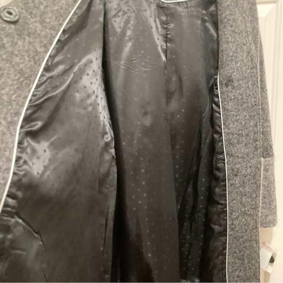 BEBE Women’s Hooded Coat - Gray Size Large - Picture 8 of 14